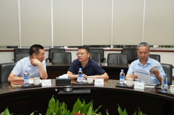 庆阳市西峰区政协主席一行莅临pg电子考察交流